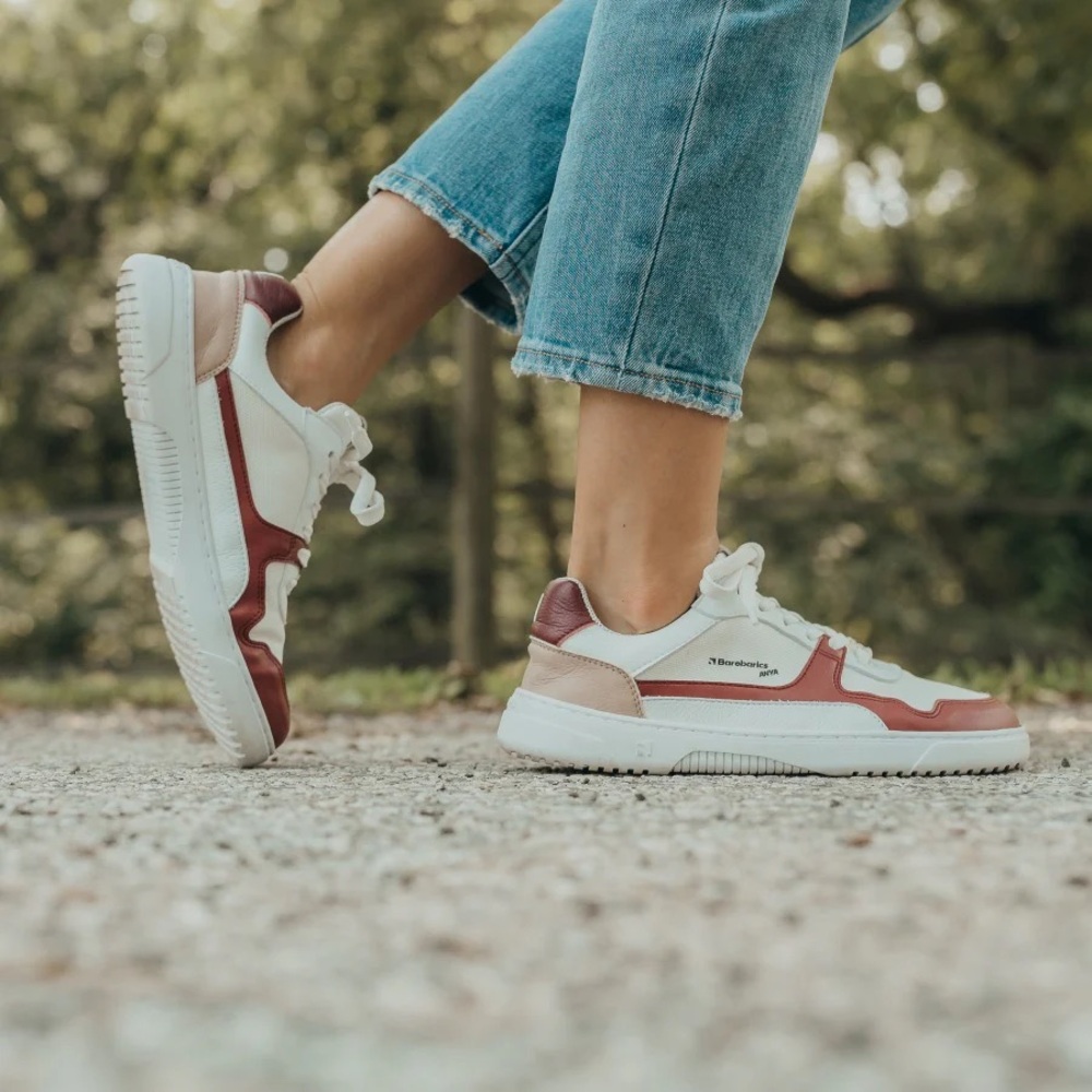 Like New Barebarics Zing Sneaker Burgundy Anya Exclusive 39/8